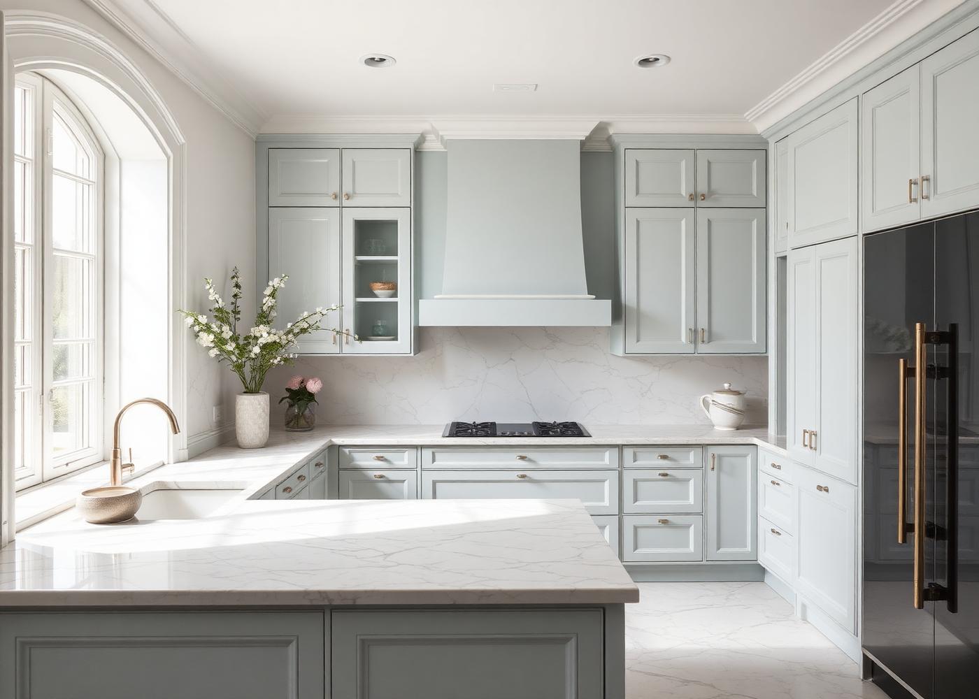 Elegant, clean luxury kitchen